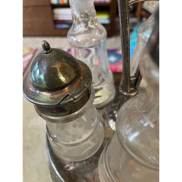 SOLD | Antique Victorian Silver Table Set - Picture 11 of 11